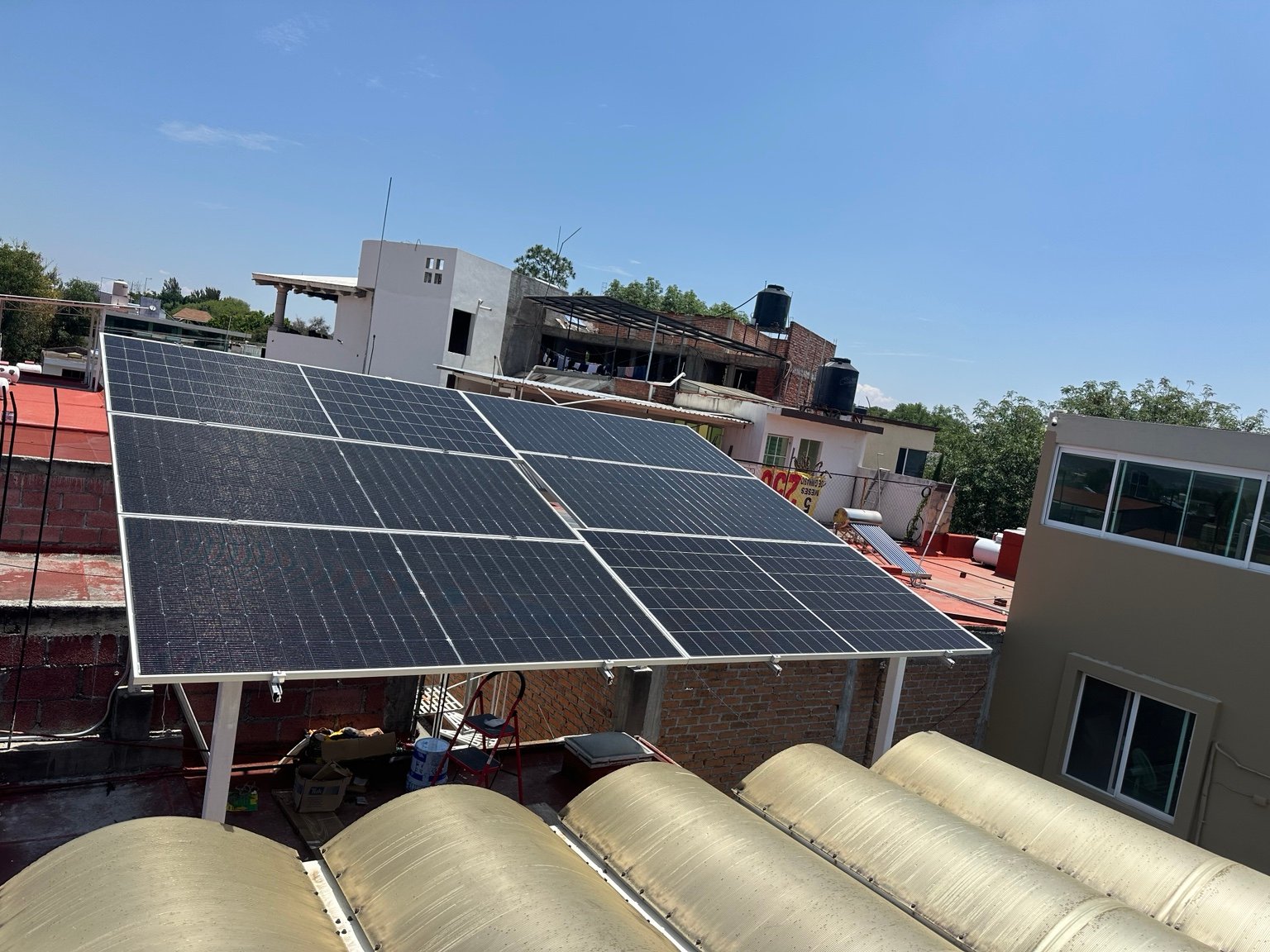 Sistema fotovoltaico residencial SOLIER en Morelia, Michoacán